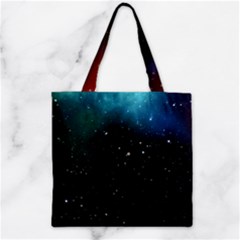 Galaxy Space Universe Astronautics Zipper Grocery Tote Bag by Celenk