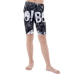 Monster Art Boo! Boo2 Kids  Mid Length Swim Shorts by Celenk