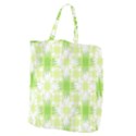 Intersecting Lines Pattern Giant Grocery Zipper Tote View1