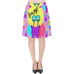 Crazy Velvet High Waist Skirt by gasi