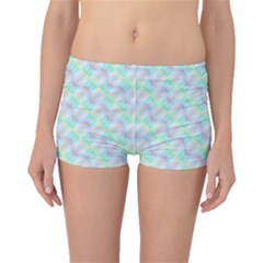 Pattern Boyleg Bikini Bottoms by gasi