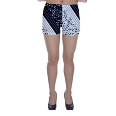 Pattern Skinny Shorts by gasi