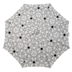 Pattern Zentangle Handdrawn Design Straight Umbrellas by Celenk