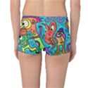 Painting Painted Ink Cartoon Reversible Boyleg Bikini Bottoms View2