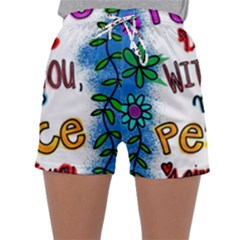 Christian Christianity Religion Sleepwear Shorts by Celenk