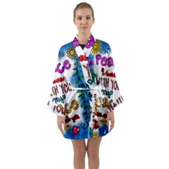 Christian Christianity Religion Long Sleeve Kimono Robe by Celenk