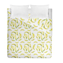 Chilli Pepers Pattern Motif Duvet Cover Double Side (full/ Double Size) by dflcprints