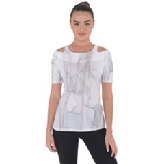 Background Modern Smoke Design Short Sleeve Top by Celenk