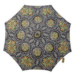 Beveled Geometric Pattern Hook Handle Umbrellas (medium) by linceazul