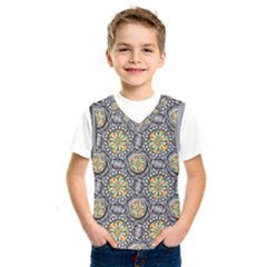 Beveled Geometric Pattern Kids  Sportswear by linceazul