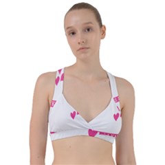 Jesus Loves Me [converted] Sweetheart Sports Bra by clothcarts