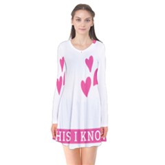 Jesus Loves Me [converted] Flare Dress by clothcarts