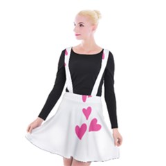 Jesus Loves Me [converted] Suspender Skater Skirt by clothcarts