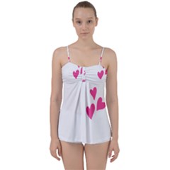 Jesus Loves Me [converted] Babydoll Tankini Set by clothcarts