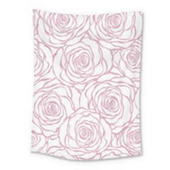 Pink Peonies Medium Tapestry by NouveauDesign