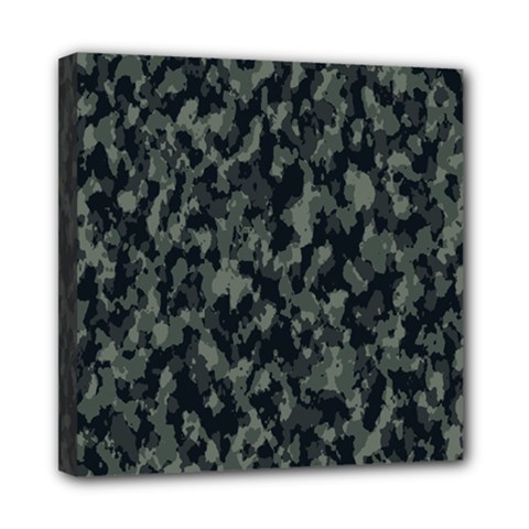 Camouflage Tarn Military Texture Mini Canvas 8  X 8  by Celenk