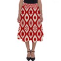 Ornate Christmas Decor Pattern Perfect Length Midi Skirt View1