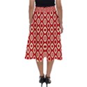 Ornate Christmas Decor Pattern Perfect Length Midi Skirt View2