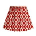 Ornate Christmas Decor Pattern Mini Flare Skirt View1