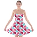 Bold Valentine Heart Strapless Bra Top Dress View1