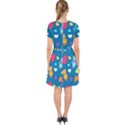 Robot Love Pattern Adorable in Chiffon Dress View2