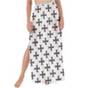 Black Cross Maxi Chiffon Tie-Up Sarong View1