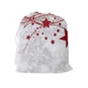 Christmas Star Snowflake Drawstring Pouches (Extra Large) View2