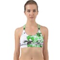 Horse Horses Animal World Green Back Web Sports Bra View1