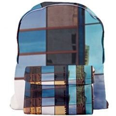 Glass Facade Colorful Architecture Giant Full Print Backpack by BangZart