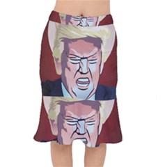 Donald Trump Pop Art President Usa Mermaid Skirt by BangZart