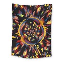 Spiky Abstract Medium Tapestry by linceazul