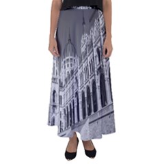 Architecture Parliament Landmark Flared Maxi Skirt by BangZart