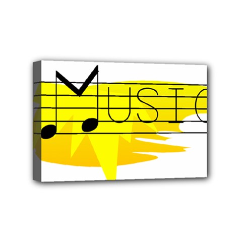 Music Dance Abstract Clip Art Mini Canvas 6  X 4  by Celenk