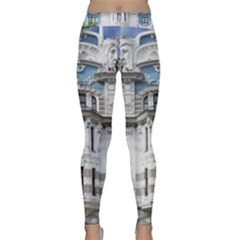 Squad Latvia Architecture Classic Yoga Leggings by Celenk