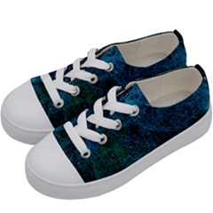 System Network Connection Connected Kids  Low Top Canvas Sneakers by Celenk