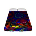 Kaleidoscope Pattern Ornament Fitted Sheet (Full/ Double Size) View1