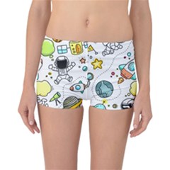 Sketch Set Cute Collection Child Reversible Boyleg Bikini Bottoms by Celenk