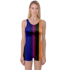 Abstract Background Pattern Textile 3 One Piece Boyleg Swimsuit by Celenk