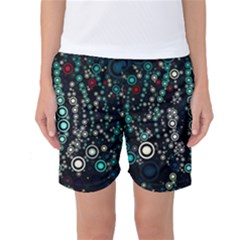 Modern Art Design Digital Women s Basketball Shorts by Celenk