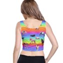 Horses in Rainbow Crop Top View3