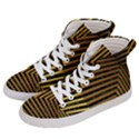 Modern Art Sculpture Architecture Women s Hi-Top Skate Sneakers View2