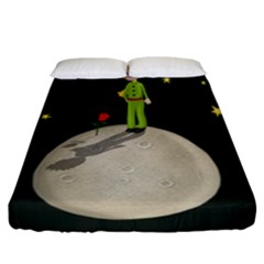 The Little Prince Fitted Sheet (california King Size) by Valentinaart