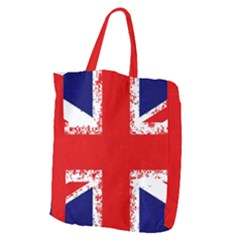 Union Jack London Flag Uk Giant Grocery Zipper Tote by Celenk