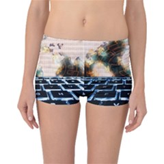 Ransomware Cyber Crime Security Boyleg Bikini Bottoms by Celenk