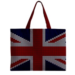 Union Jack Flag British Flag Zipper Mini Tote Bag by Celenk