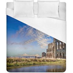 Ruin Church Ancient Architecture Duvet Cover (california King Size) by Celenk