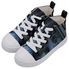 Fractal Design Kid s Mid-top Canvas Sneakers by Celenk