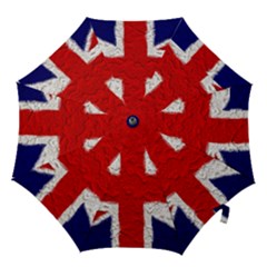 Union Jack Flag National Country Hook Handle Umbrellas (small) by Celenk