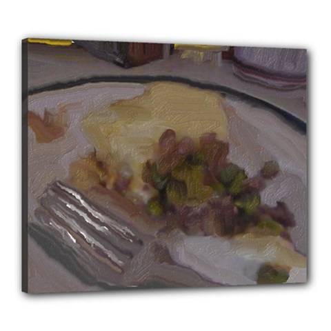 Sheppards Pie By Julie Grimshaw 2018 Canvas 24  X 20  (framed) by JULIEGRIMSHAWARTS