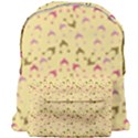 Hats Pink Beige Giant Full Print Backpack View1